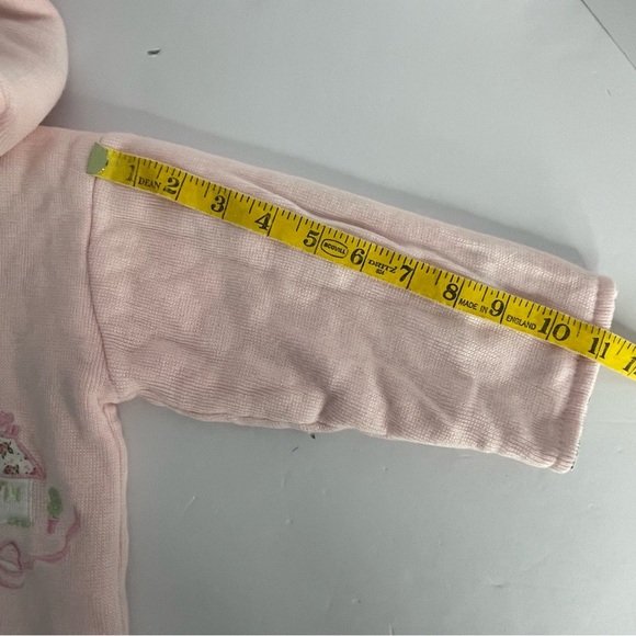 Vintage Friedknit Creations Acrylic Hooded Sweater Jacket Double Layer✔️Size - Picture 13 of 14